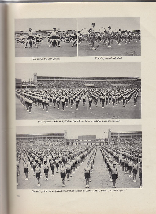 Památník X. Všesokolského sletu v Praze 1938