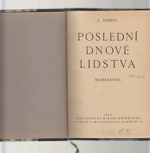 Poslední dnové lidstva