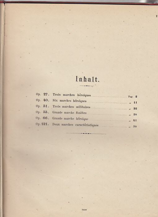 Schubert / Märsche