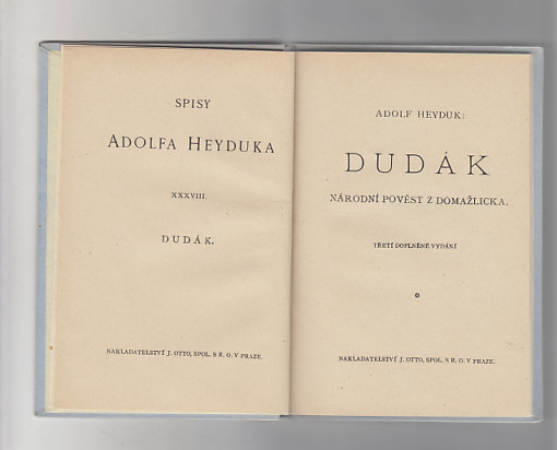 Dudák /národní pověst z Domažlicka