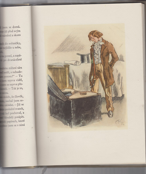 Pan Amanuensis na venku