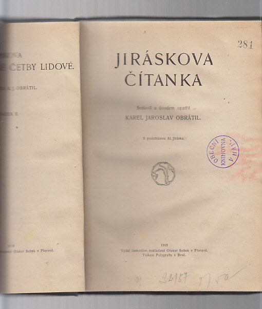 Jiráskova čítanka