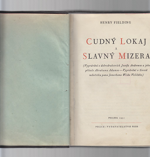Cudný lokaj a slavný mizera