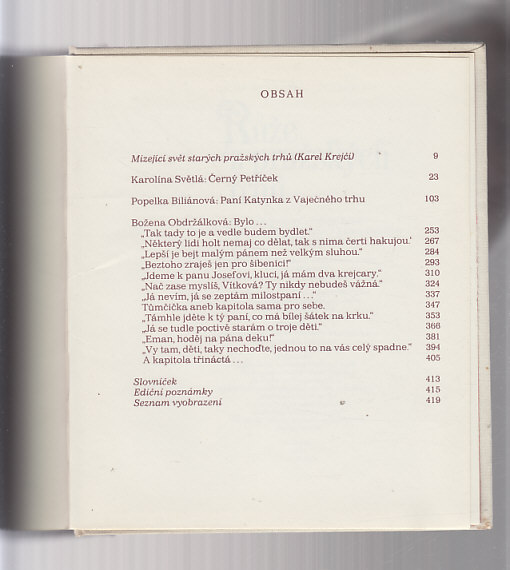 Růže z pražských trhů