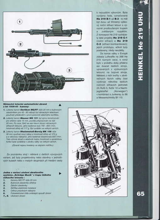 Letadla 1939-45 1. - Stíhací a bombardovací letadla Německa
