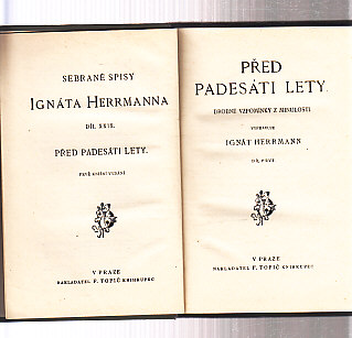 Před padesáti lety  I. díl