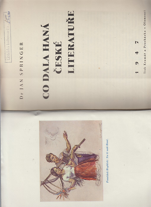 Co dala Haná české literatuře