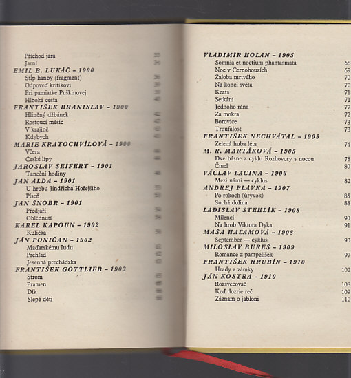 Básnický almanach  1957