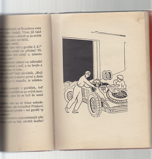 Petrův šestiválec vítěží /dobrodružství dvou chlapců na automobilových závodech