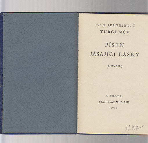 Píseň jásající lásky