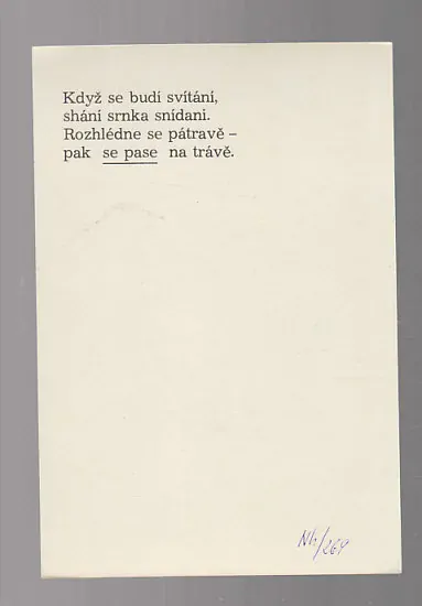 Kdo tu kdo tu plave? / obrázkové kartičky