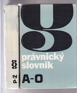 Právnický slovník A-O + P-Ž