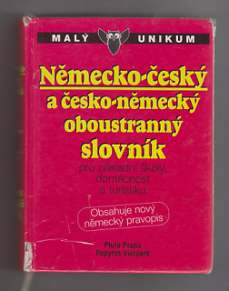 Německo - český a česko německý oboustranný slovník