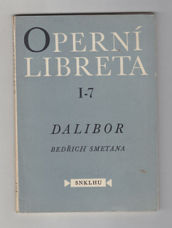 Operní libreta / Dalibor
