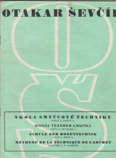 Škola smyčcové techniky / opus 2, sešit I.