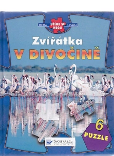 Zvířatka v divočině lepolero - puzzle