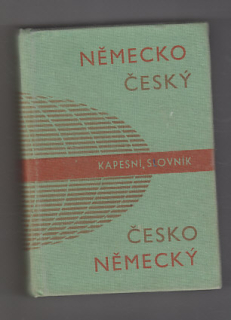 Kapesní slovník  / Německo český - česko německý
