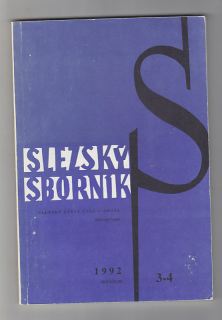 Slezský sborník 1992 / 3-4