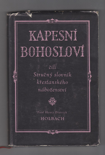 Kapesní bohosloví čili Stručný sloník křestanského náboženství