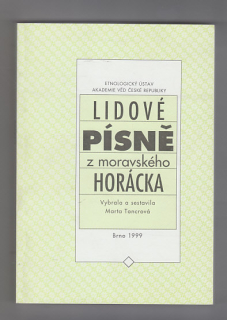 Lidové písně z moravského Horácka