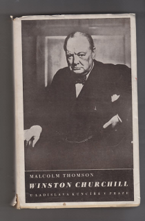 Winston Churchill u Ladislava Kunčíře v Praze