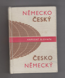 Německo - český  česko německý kapesní slovník