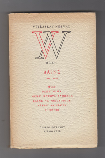 Básně 1919 - 1926 / dílo I. (Most -- Pantomima -- Menší růžová zahrada -- Básně na pohlednice -- Nápisy na hroby -- Blíženci)