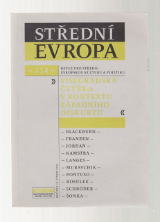 Střední Evropa / Visegrádská čtyřka v kontextu západního diskurzu - revue č.114