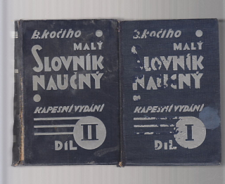 B. Kočího - Malý slovník  naučný I.II.díl