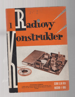  Radiovy konstrukter / 1. ročník č.1