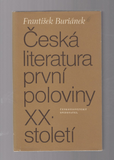 Česká literatura první poloniny XX.století