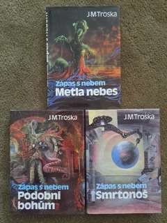 Zápas s nebem (1+2+3. díl) - Metla nebes, Smrtonoš, Podobni bohům