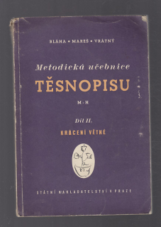 Metodická učebnice těsnopisu II.díl / krácení větné  