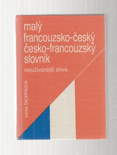 Malý francouzsko - český česko - francouzský slovník