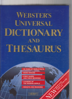 Webster´s universal Dictionary and Thesaurus