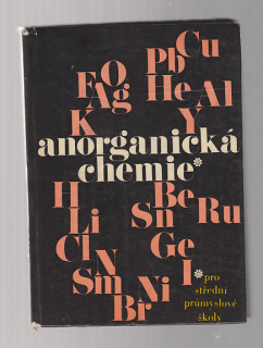 Anorganická chemie pro střední průmyslové školy