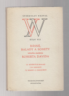 Básně, balady a sonety věčného studenta Roberta Davida