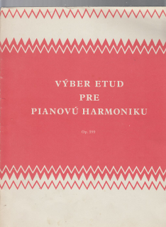 Výber etud pre pianovů harmoniku