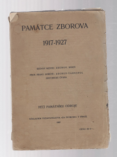 Památce Zborova 1917 -1927