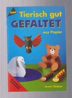 Tierisch dut Gefaltet aus papier