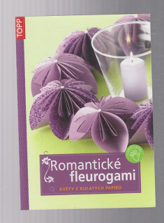 Romantické fleurogami - květy z kulatých papírů