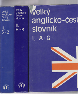 Velký anglicko - český slovník I.II.III.