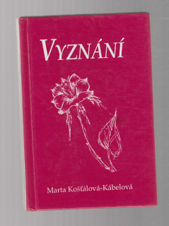 Vyznání - sbírka básní