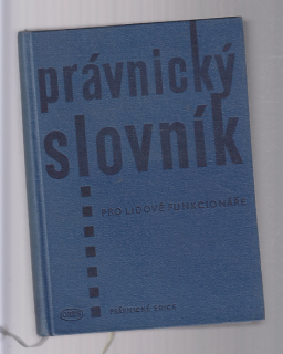 Právnický slovník pro lidové funkcionáře