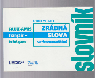 Zrádná slova ve francouzštině - slovník