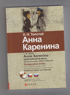 Anna Karenina zjednodušená verze - dvojjazyčná kniha
