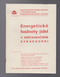 Energetické hodnoty jídel v restauračním stravování