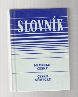 Slovník německo český - česko německý