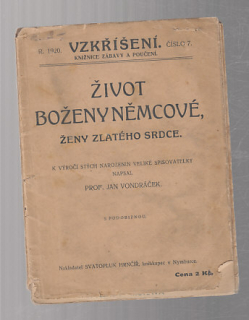 Život Boženy Němcové