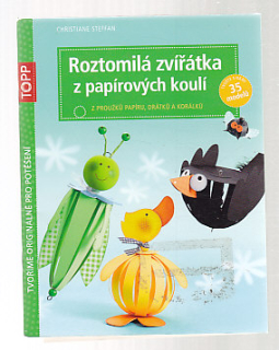 Roztomilá zvířatka z papírových koulí